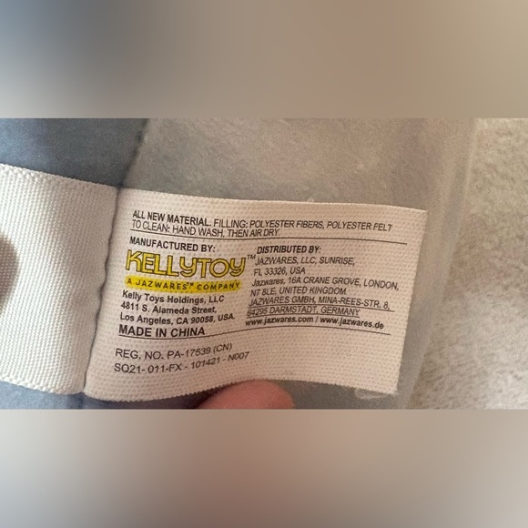 Squishmallows 12" FALDETTE The ARCTIC FOX Blue Plush Toy EXCELLENT - Picture 4 of 5